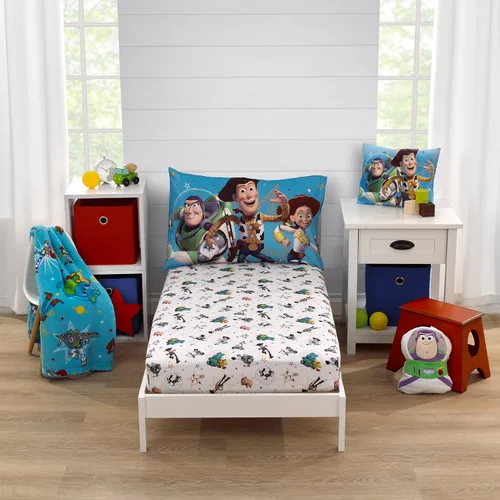 Vista 14 de Warner Brothers Batman The Caped Crusader - Juego de sábanas de 2 piezas para niños pequeños, sábana bajera ajustable y funda de almohada reversible