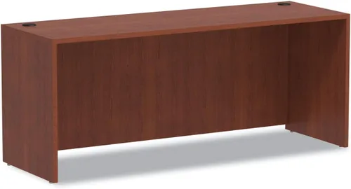Vista 3 de Alera Valencia Series - Carcasa Credenza de 60 x 24 x 29 pulgadas, marco de caoba/parte superior