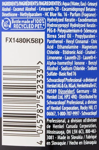 Vista 4 de Schwarzkopf ChromaID - Máscara de color (intenso), azul, 9.5 fl oz
