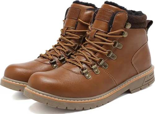 Vista 8 de Quicksilk EYUSHIJIA - Botas de nieve impermeables para hombre