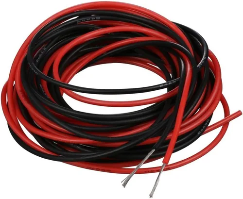 Vista 9 de BNTECHGO - Cable con aislamiento de silicón calibre 22/26/28/30, bobina de cable de cobre estañado flexible de 20 pies