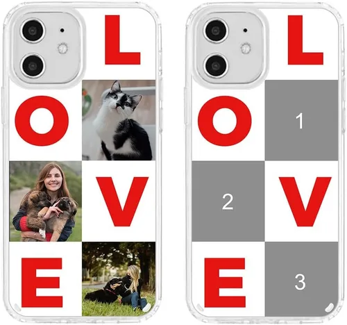 Vista 191 de Funda de teléfono personalizada para Apple iPhone 8 Plus iPhone 7 Plus, personalizada con foto, imagen, texto, imagen, diseño de imagen