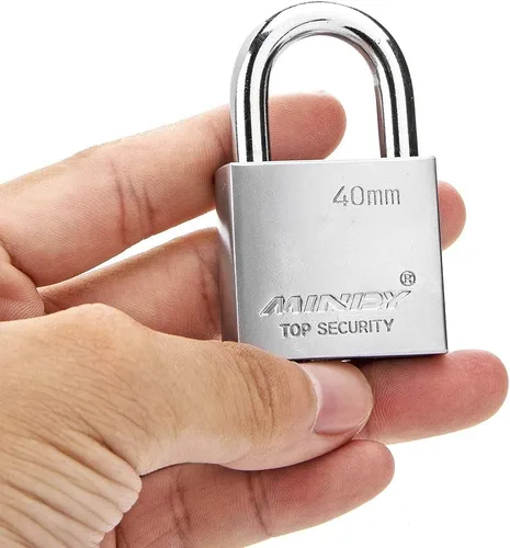 Vista 3 de 1.575 in Heavy Duty Lock Warehouse Candado con llave impermeable Candado de alta seguridad con 4 llaves