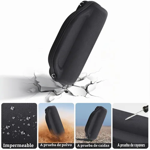 Vista 5 de Estuche rígido para altavoz portátil impermeable JBL Charge 6/Charge Estuche negro