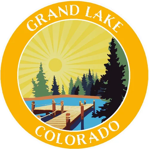 Vista 10 de Calcomanía para ventana de coche o camión de Colorado, diseño de lago de muelle - Gran lago - 3.5 in
