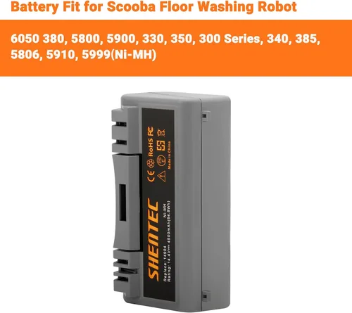 Vista 2 de Shentec Batería Ni-Mh de 4500mAh 14.4V compatible con 14904