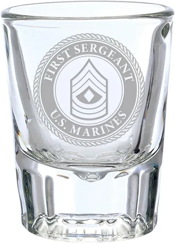 Vista 15 de 7.62 Design U.S. Marine Corps 1st Teniente Deep Grabado 1.5 oz. Vaso de chupito