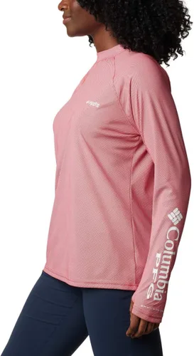 Vista 3 de Columbia Womens Tidal Deflector Zero Mock Ls