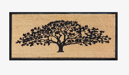 Vista 31 de A1HC Tapete para Puerta de Fibra de Coco Natural y Caucho, 30"x48" – Grueso, Duradero, Resistente, Anti-Desprendimiento, Resistente a la Medio