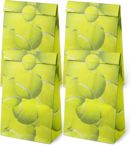 Vista 13 de OuteGo 24 bolsas de regalo de fiesta de béisbol con pegatinas - Bolsas de golosinas y regalos de fiesta para fiestas de cumpleaños de niños