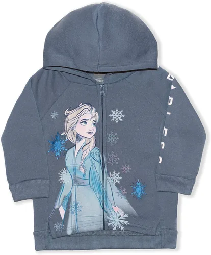 Vista 3 de Disney Princess - Conjunto de 2 piezas con capucha y manga larga con cremallera para niñas pequeñas
