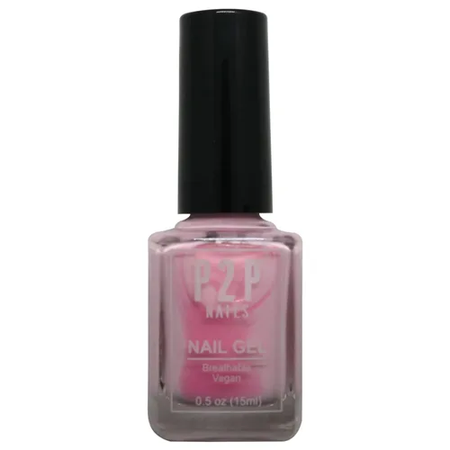 Vista 8 de P2P Nails Esmalte de uñas en gel vegano rosa – Esmalte de uñas de secado rápido – Gel de uñas de textura suave en colores vibrantes – Esmalte en gel