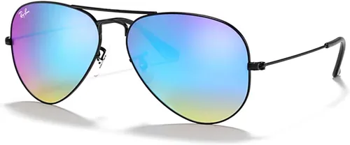 Vista 11 de Ray-Ban RB3025 - Lentes de sol de aviador de metal para hombre y mujer + paquete con kit de cuidado de gafas iWear de diseñador