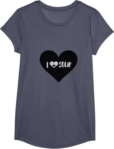 Vista 12 de I Love Soup - Camiseta de regalo con forma de corazón, Blanco, S Asfalto