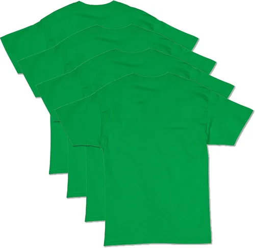 Vista 2 de Hanes ComfortSoft - Camiseta de manga corta para hombre (paquete de 4)
