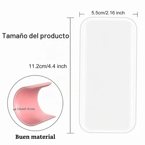 Vista 6 de 6 almohadillas de silicona para pestañas postizas para extensiones de pestañas, pestañas sueltas, herramientas de extensiones de pestañas