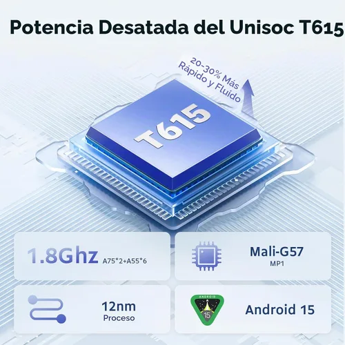 Vista 3 de Tablets Clearance 2026, mini portátil con teclado, portátil barato pequeño 2 en 1 Android tablet, 10 pulgadas 24GB RAM+128GB ROM, Octa-Core 6000mAh