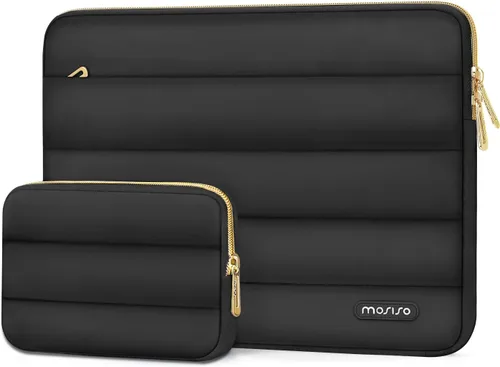 Vista 15 de MOSISO Funda para laptop de 13.3 pulgadas, 13-13.3 pulgadas funda de Marrón