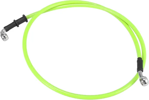 Vista 43 de Motoforti Universal 40 cm 15.75" Manguera de Aceite para Freno y Embrague de Motocicleta, Tubo de Línea Hidráulica Reforzada, Acero Inoxidable Negro