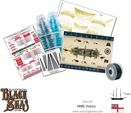 Vista 5 de Warlord Black Sea's The Age of Sail HMS Victory Game – Juego de mesa de estrategia de juego de rol para adultos, juego de mesa The Age of Sail