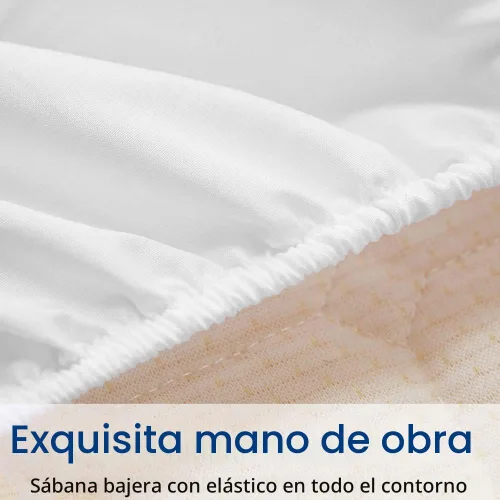 Vista 7 de SONORO KATE Juego de sábanas de microfibra súper suave de 1800 hilos, sábanas egipcias de lujo con bolsillo profundo de 16 pulgadas, antiarrugas e