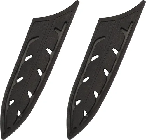 Vista 27 de XYJ Juego de 2 fundas para cuchillos de seguridad, protector de bordes de cuchillos, funda universal para cuchillos, pelado, funda de cuchillo