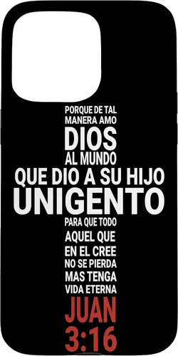 Vista 31 de Juan 3:16 Biblia Cristiana - Funda para iPhone 17