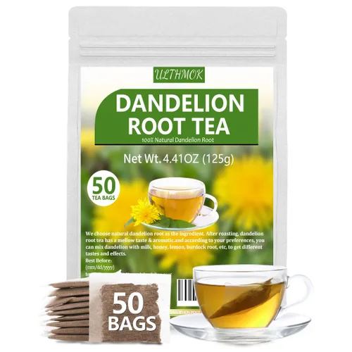 Vista 29 de Bolsas de té de raíz de bardana premium, 60 bolsas de té/6.4 onzas, té de bardana 100% natural, sin aditivos, sin cafeína.
