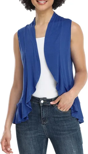 Vista 7 de Xeoxarel - Chaleco sin mangas de mujer con parte delantera abierta (S-3XL)