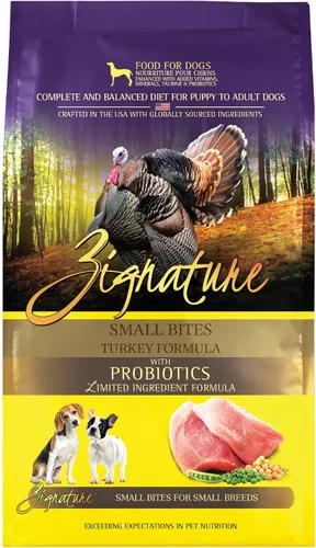 Vista 13 de Zignature Kangaroo - Alimento seco para perros con fórmula de ingredientes limitados, comida seca para perros pequeños bocados, 4 libras