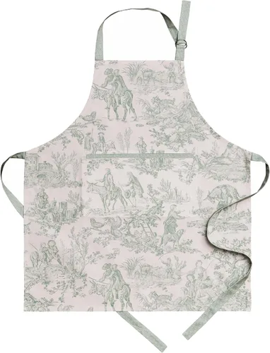 Vista 705 de Maison d' Hermine Delantales para mujer con bolsillo, 100% algodón (27.50 x 31.50 pulgadas)