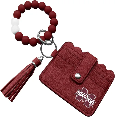 Vista 32 de Littlearth Cartera de pulsera Kansas Jayhawks NCAA, Color del