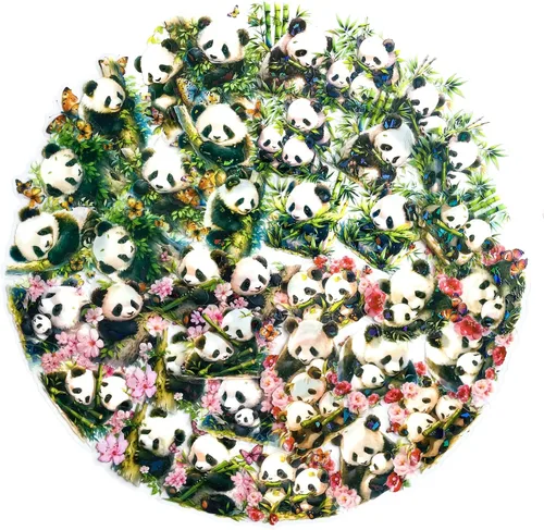 Vista 8 de 60 piezas de calcomanías holográficas de abejas de jardín para niñas estéticas – Calcomanías transparentes de abejas, florales, de panal
