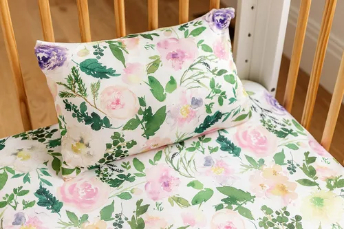 Vista 4 de Pobi Baby - Funda de almohada de algodón de 13 x 18 pulgadas, paquete de 2 fundas de almohada premium para niños pequeños, tejido de jersey