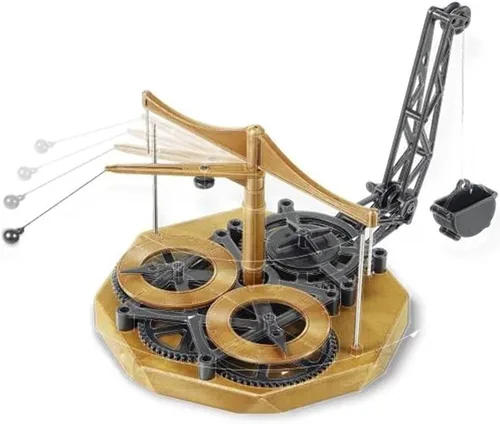Vista 2 de Academy Da Vinci Machines Series Flying Pendulum Clock - #18157