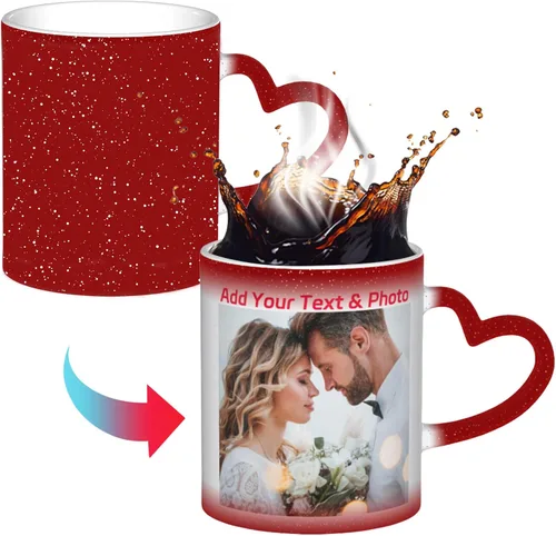 Vista 9 de Tazas de café con foto personalizada, taza de café personalizada con imagen, tazas personalizadas, regalos para hombres y mujeres