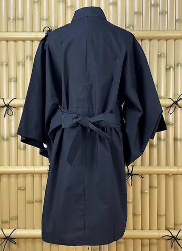 Vista 5 de Edoten ] Uniforme Samurái japonés Hakama NV×WH UMA L