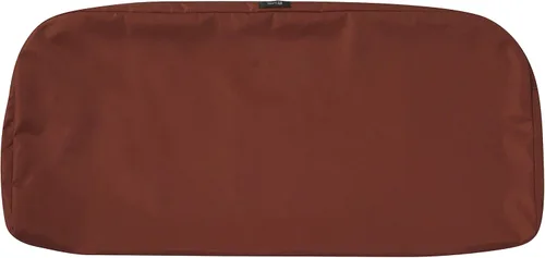 Vista 38 de Classic Accessories Ravenna - Cojín de asiento de patio resistente al agua de 21 x 19 x 5 pulgadas, verde azulado, cojín de sofá de dos plazas