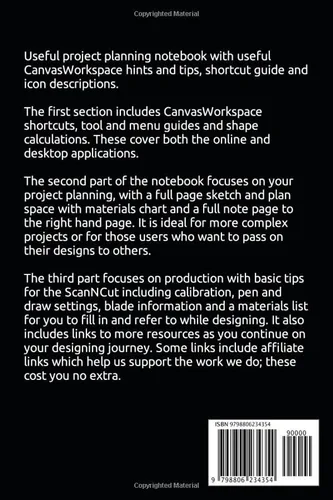 Vista 2 de Go Create CanvasWorkspace Project Planner (Go Create Learn the ScanNCut Series)