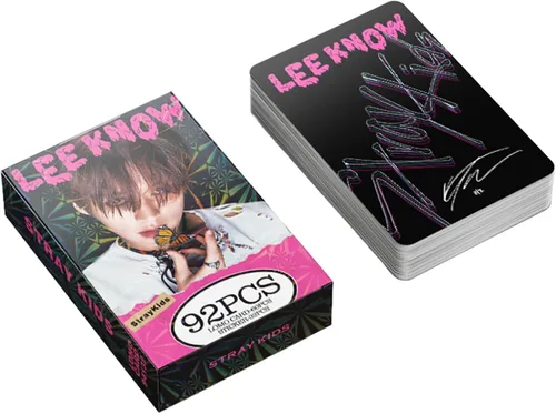 Vista 5 de KPOPBP Stray Kids Tarjetas Fotográficas 60 PCS SKZ Rock Star Álbum Tarjetas de Fotos con 32 PCS Pegatinas Regalo KPOP Tarjetas Lomo Mercancía