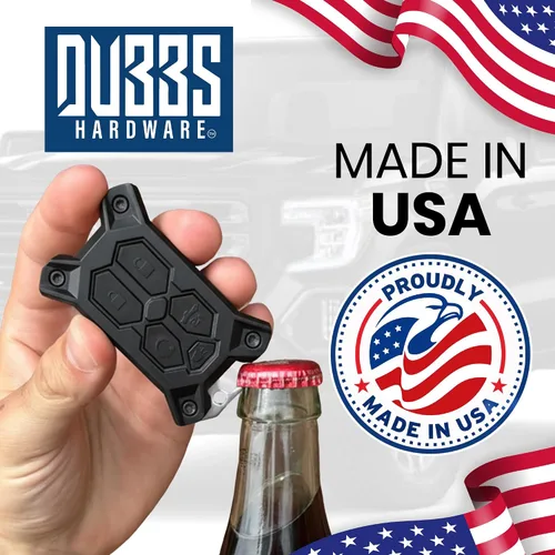 Vista 9 de Funda para llavero Chevy – para funda de llavero GMC – Accesorios Silverado Sierra – Abrebotellas integrado – Compatible con guía de ajuste