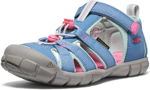 Vista 36 de KEEN Sandalias unisex para niños Seacamp 2 CNX con puntera cerrada Azul Azur/Blanco Estrella