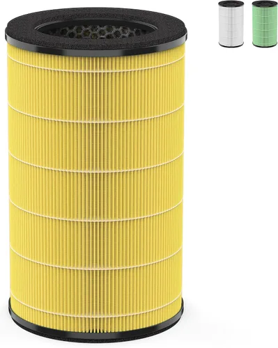 Vista 9 de AP-T30FL - Filtro de repuesto compatible con Homedics AP-T30, AP-T30WT, AP-PET35, AP-PET35-WT H13 True HEPA filtro purificador de aire