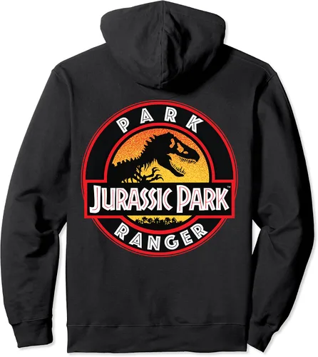 Vista 2 de Jurassic Park Ranger Staff - Sudadera con capucha, Negro, S