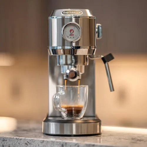 Vista 12 de Espressione Flex - Cafetera espresso 3 en 1, compatible con cápsulas de espresso E.S.E., cápsulas Nespresso® y café molido, bomba italiana de 20