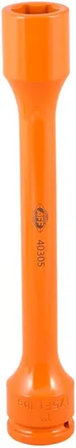 Vista 2 de AFF Torque Limited Socket, 3/4" Drive, 1", 475 pies/libras, naranja, 40305