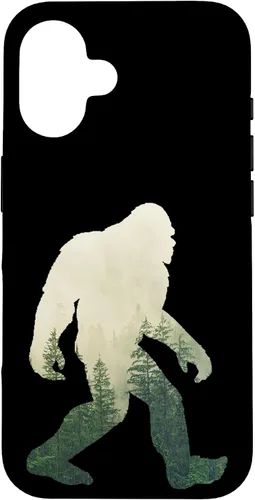 Vista 31 de Carcasa para iPhone X/XS, diseño de Sasquatch Yeti Nature