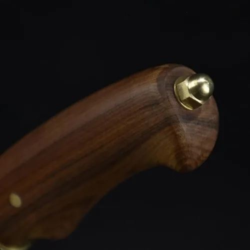 Vista 3 de Cuchillo de carnicero para carne, 8 pulgadas de forja afilada a mano de corte de huesos de corte de huesos Cuchillo de chef para el hogar