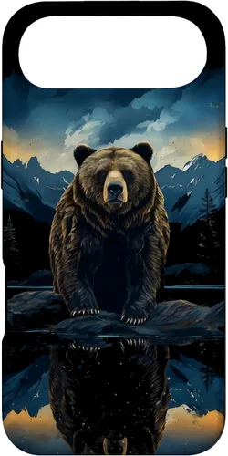 Vista 27 de Bear Grizzly Animal Mountain Hiking Case for iPhone 16