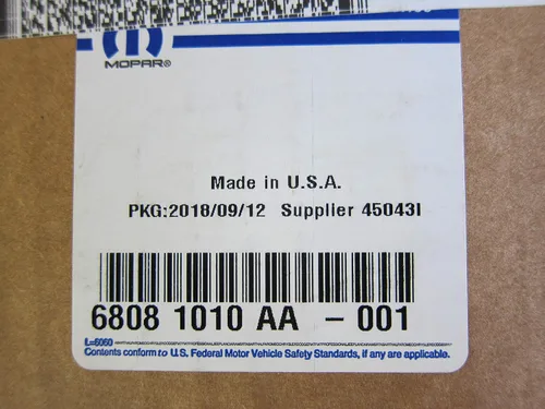 Vista 6 de Dodge Ram 3500 Dually Tapacubos Cromado Central Delantero Cubierta de Rueda Mopar OEM